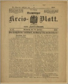 Bromberger Kreis-Blatt, 1919, nr 17