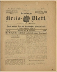 Bromberger Kreis-Blatt, 1919, nr 73