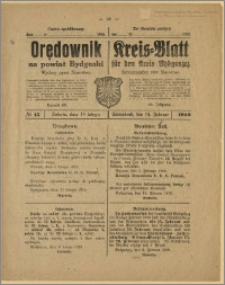 Orędownik na Powiat Bydgoski, 1920, nr 15