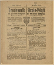 Orędownik na Powiat Bydgoski, 1920, nr 34