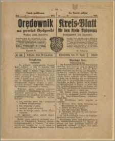 Orędownik na Powiat Bydgoski, 1920, nr 33