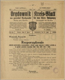 Orędownik na Powiat Bydgoski, 1920, nr 63