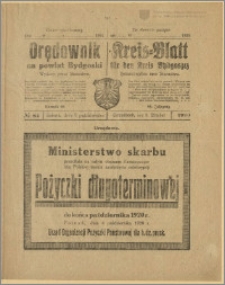 Orędownik na Powiat Bydgoski, 1920, nr 84