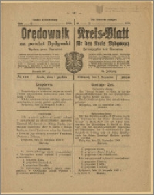 Orędownik na Powiat Bydgoski, 1920, nr 100
