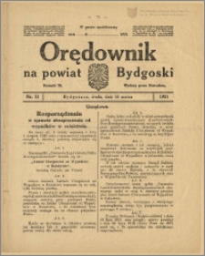 Orędownik na Powiat Bydgoski, 1921, nr 11