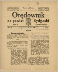 Orędownik na Powiat Bydgoski, 1921, nr 14