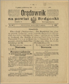Orędownik na Powiat Bydgoski, 1921, nr 24