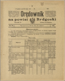 Orędownik na Powiat Bydgoski, 1921, nr 25