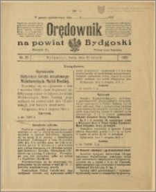 Orędownik na Powiat Bydgoski, 1921, nr 35