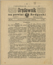 Orędownik na Powiat Bydgoski, 1921, nr 49