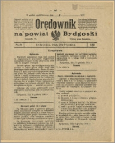 Orędownik na Powiat Bydgoski, 1921, nr 54