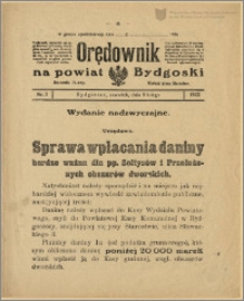 Orędownik na Powiat Bydgoski, 1922, nr 7