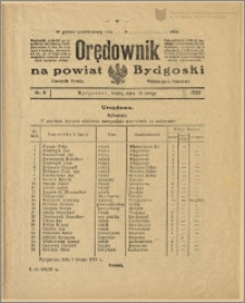 Orędownik na Powiat Bydgoski, 1922, nr 9