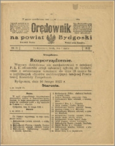 Orędownik na Powiat Bydgoski, 1922, nr 11