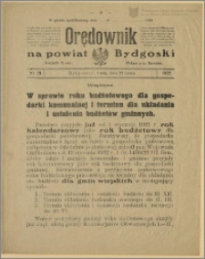 Orędownik na Powiat Bydgoski, 1922, nr 15