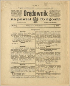 Orędownik na Powiat Bydgoski, 1922, nr 20
