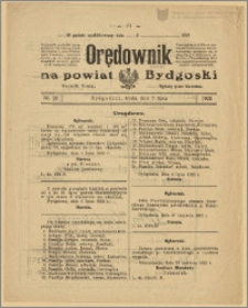 Orędownik na Powiat Bydgoski, 1922, nr 29