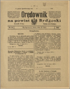 Orędownik na Powiat Bydgoski, 1922, nr 32
