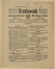 Orędownik na Powiat Bydgoski, 1922, nr 35