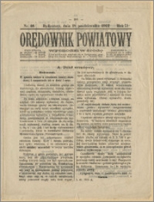 Orędownik na Powiat Bydgoski, 1922, nr 46