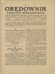 Orędownik Powiatu Bydgoskiego, 1930, nr 42