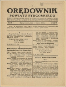 Orędownik Powiatu Bydgoskiego, 1931, nr 10