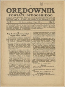 Orędownik Powiatu Bydgoskiego, 1931, nr 27