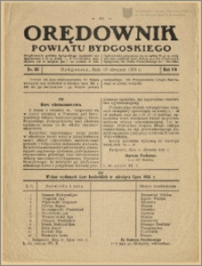 Orędownik Powiatu Bydgoskiego, 1931, nr 33