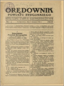 Orędownik Powiatu Bydgoskiego, 1934, nr 1