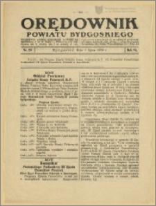 Orędownik Powiatu Bydgoskiego, 1936, nr 28