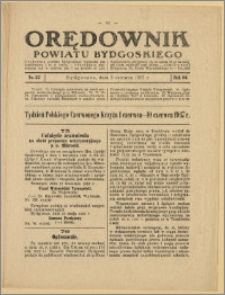 Orędownik Powiatu Bydgoskiego, 1937, nr 22