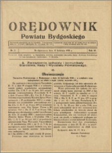 Orędownik Powiatu Bydgoskiego, 1938, nr 3