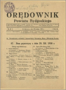 Orędownik Powiatu Bydgoskiego, 1938, nr 40