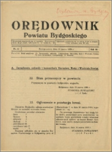 DOrędownik Powiatu Bydgoskiego, 1939, nr 11