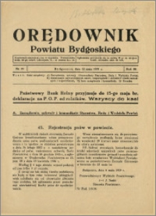 DOrędownik Powiatu Bydgoskiego, 1939, nr 19