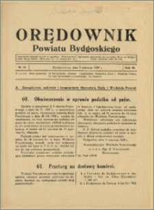 DOrędownik Powiatu Bydgoskiego, 1939, nr 23