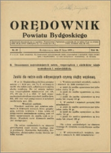 DOrędownik Powiatu Bydgoskiego, 1939, nr 29