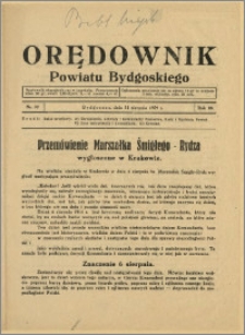 DOrędownik Powiatu Bydgoskiego, 1939, nr 32