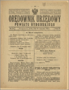 Orędownik Urzędowy Powiatu Bydgoskiego, 1922, nr 51