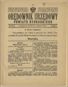 Orędownik Urzędowy Powiatu Bydgoskiego, 1922, nr 53