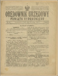Orędownik Urzędowy Powiatu Bydgoskiego, 1923, nr 9