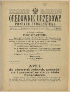 Orędownik Urzędowy Powiatu Bydgoskiego, 1923, nr 10