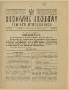 Orędownik Urzędowy Powiatu Bydgoskiego, 1923, nr 13