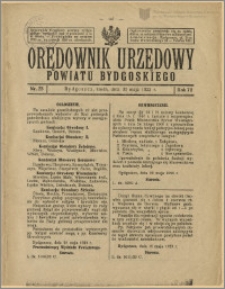 Orędownik Urzędowy Powiatu Bydgoskiego, 1923, nr 23