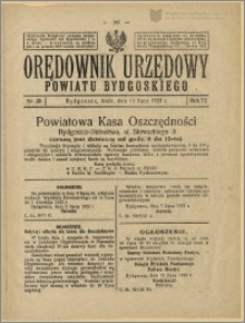 Orędownik Urzędowy Powiatu Bydgoskiego, 1923, nr 29