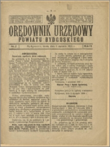 Orędownik Urzędowy Powiatu Bydgoskiego, 1924, nr 2
