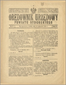 Orędownik Urzędowy Powiatu Bydgoskiego, 1924, nr 5