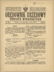 Orędownik Urzędowy Powiatu Bydgoskiego, 1924, nr 10