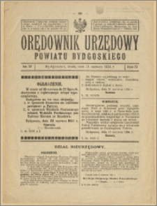 Orędownik Urzędowy Powiatu Bydgoskiego, 1924, nr 27