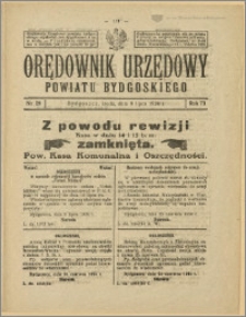 Orędownik Urzędowy Powiatu Bydgoskiego, 1924, nr 29